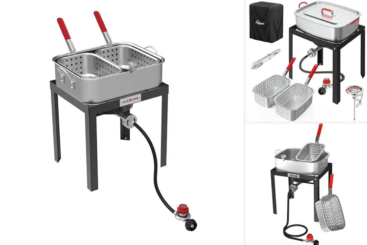 Detailed view of Best 18 Quart Fryers for Outdoor Cooking Power