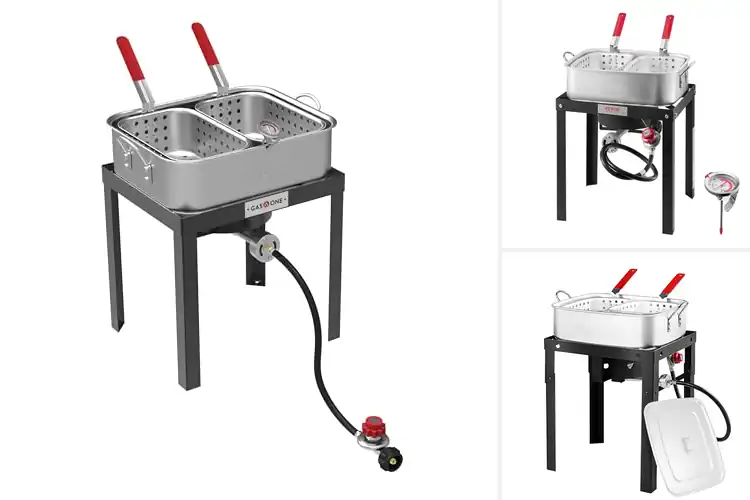Detailed view of Best 18Qt Deep Fryers for Perfect Crispy Outdoor Cooking