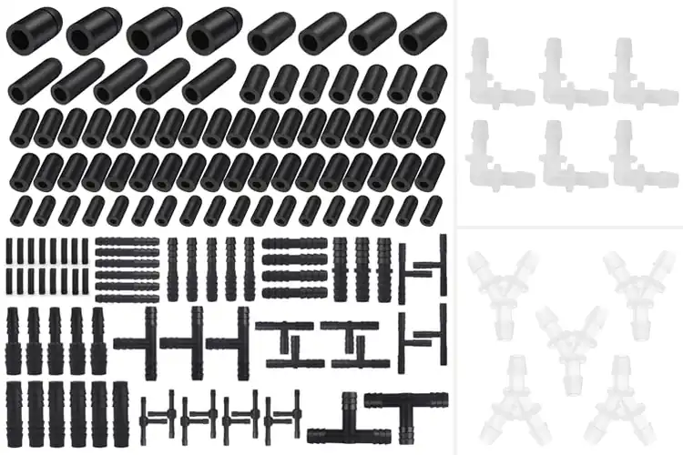 Detailed view of Best 7/32 Inch Vacuum Hose Connectors