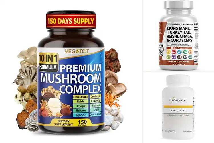Detailed view of Best Adaptogenic Supplements: Stay Calm & Focused Daily