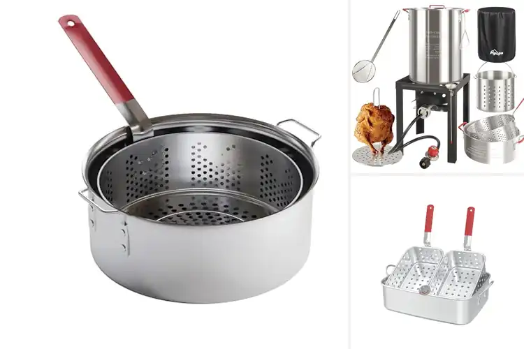 Detailed view of Best Aluminum Deep Fryers