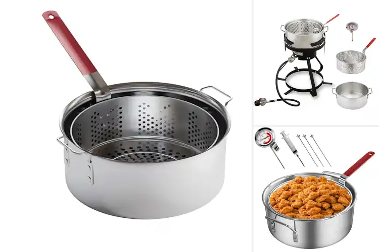 Detailed view of Best Aluminum Fryers