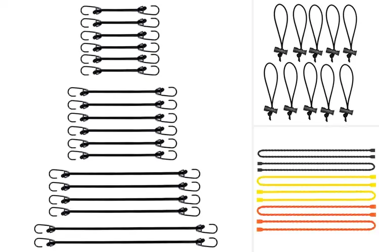 Detailed view of Best Bungee Cords For Organizing Cables