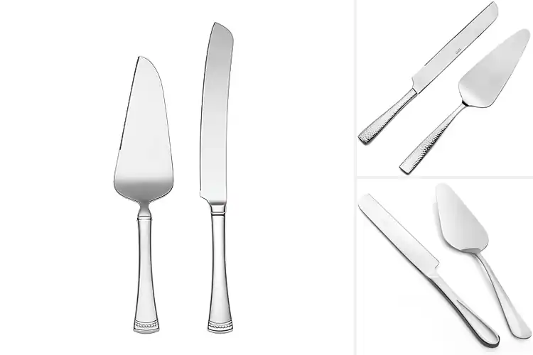Detailed view of Best Cake Knife And Server Sets