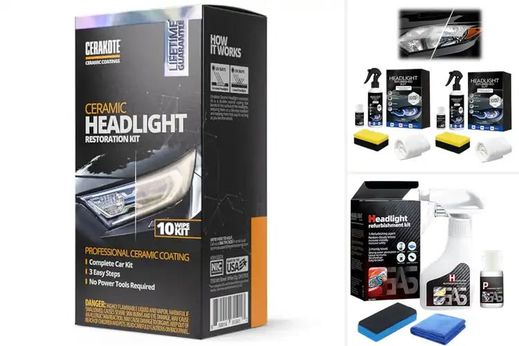 Detailed view of Best Car Headlamp Clarity Restoration Kits