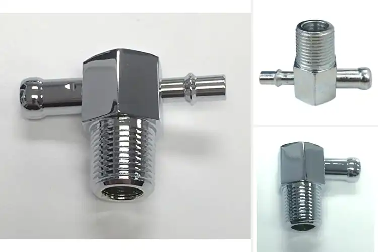 Detailed view of Best Chrome Vacuum Fittings