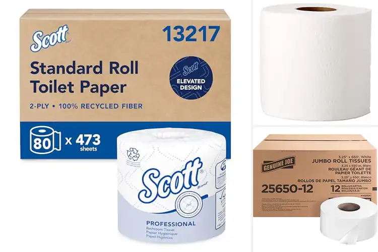 Detailed view of Best Commercial Toilet Papers