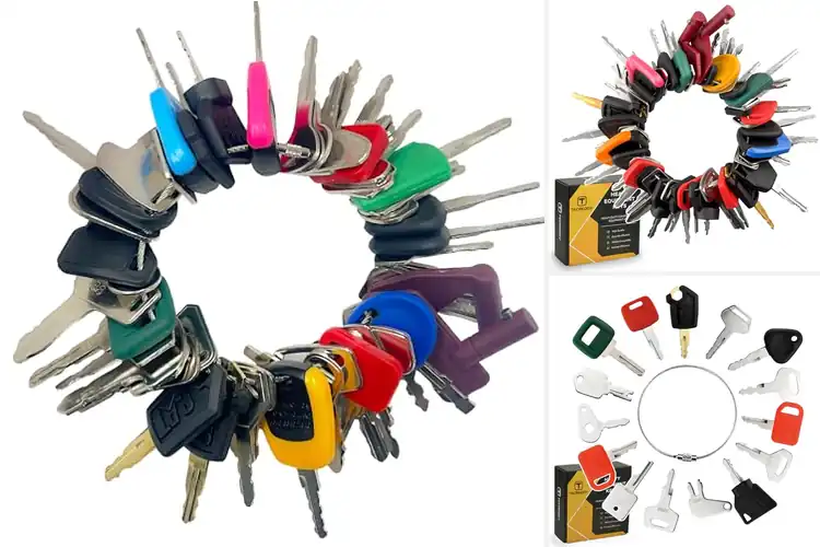 Detailed view of Best Construction Equipment Keys