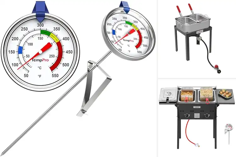 Detailed view of Best Deep Fryers With Thermometer