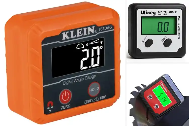 Detailed view of Best Digital Angle Gauges: Precision Tools for Every Project
