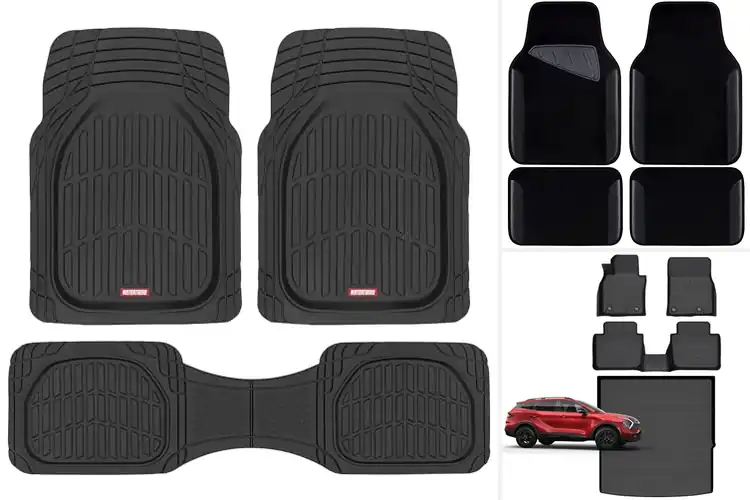Detailed view of Best Dirt Trapping Car Mats