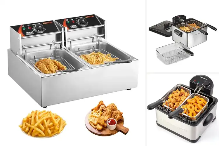 Detailed view of Best Double Basket Fryers For Parties