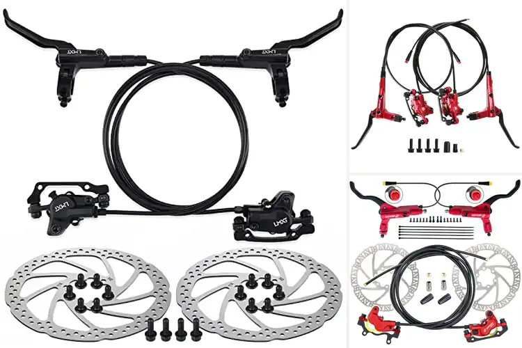 Detailed view of Best E-Bike Brake Sets