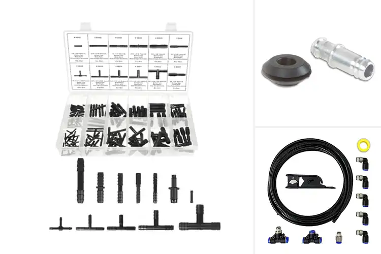 Detailed view of Best Engineered Vacuum Line Fitting