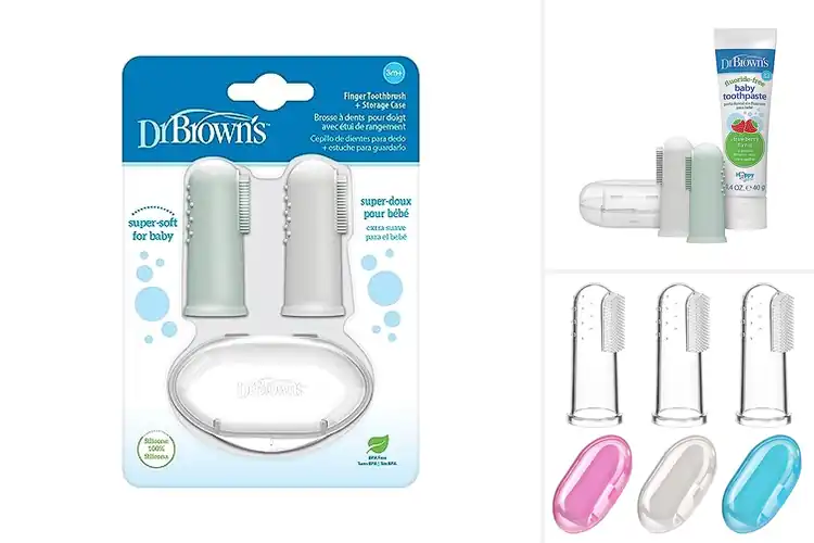 Detailed view of Best Finger Toothbrushes For Babies