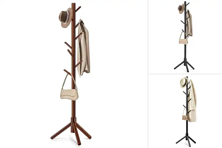 Detailed view of Best Freestanding Coat Racks