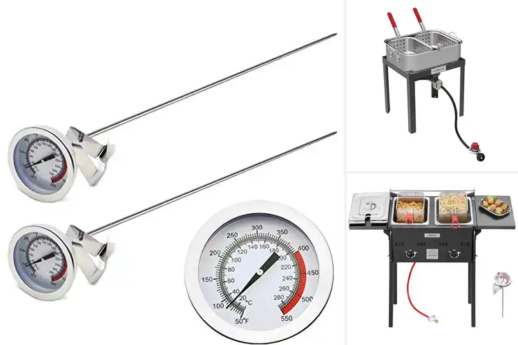 Detailed view of Best Fryers With Thermometer