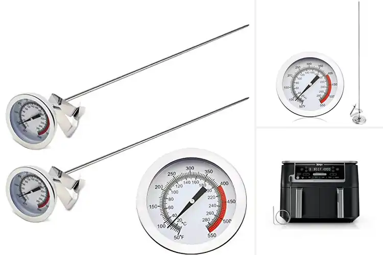 Detailed view of Best Fryers With Thermometers