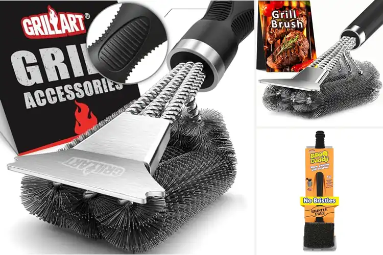 Detailed view of Best Grill Brushes for a Sparkling Clean Grill