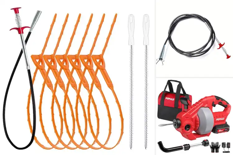 Detailed view of Best Hand Held Unclogging Tools: Top 10 DIY Drain Savers
