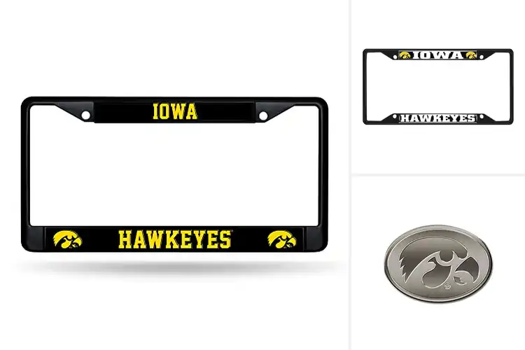 Detailed view of Best Iowa Hawkeyes Car Accessories