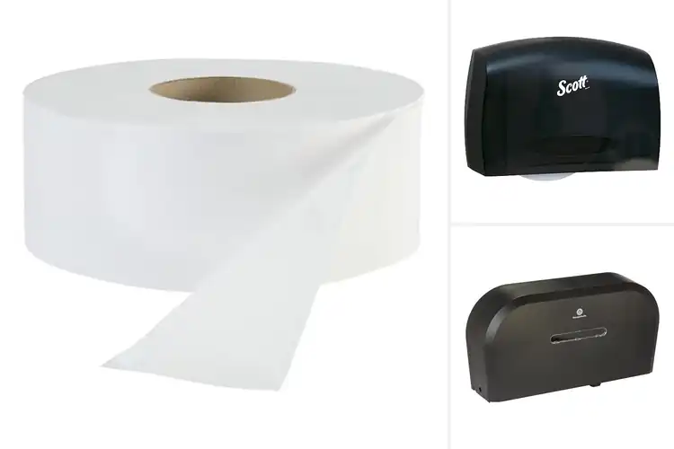 Detailed view of Best JRT Dispenser Toilet Rolls for Efficient Restrooms