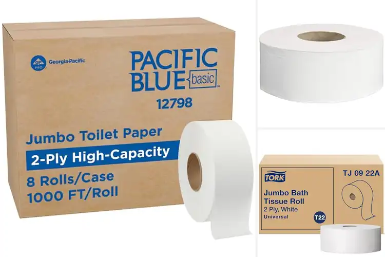 Detailed view of Best Jumbo Roll Toilet Paper Cases for Smooth Restroom Care