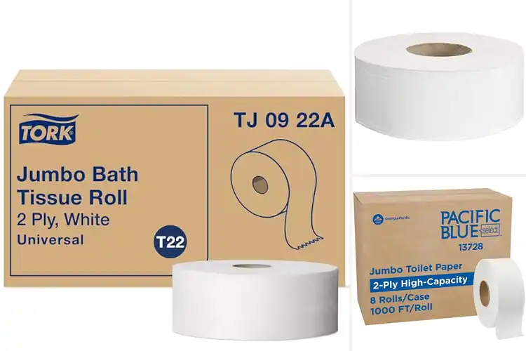 Detailed view of Best Jumbo Roll Toilet Papers