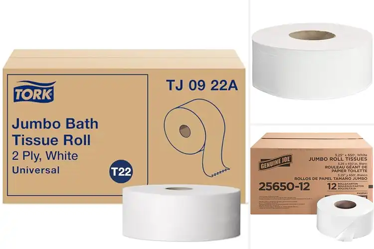 Detailed view of Best Jumbo Toilet Paper