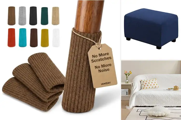 Detailed view of Best Knitted Furniture Covers