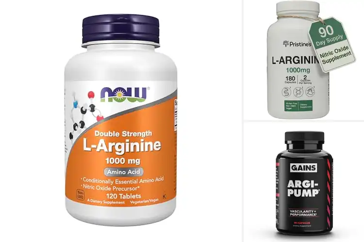 Detailed view of Best L Arginine Amino Acid Supplements
