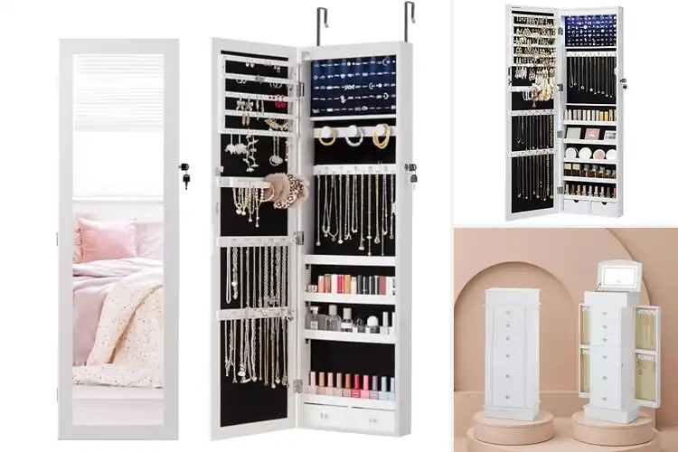 Detailed view of Best Large Capacity Jewelry Cabinet