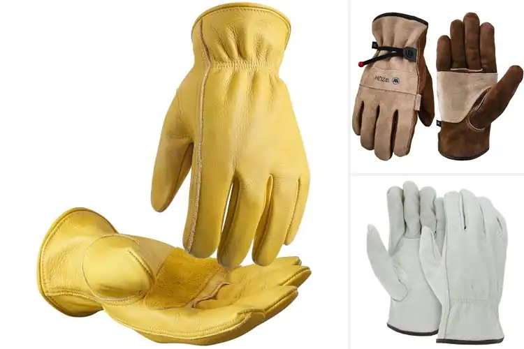 Detailed view of Best Leather Gloves