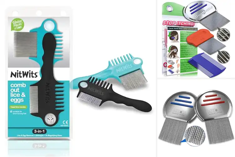 Detailed view of Best Lice and Egg Comb Outs