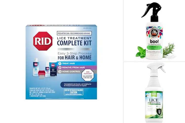 Detailed view of Best Lice & Egg Comb Out Sprays