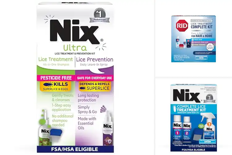 Detailed view of Best Lice Treatment Kit With Comb Out Spray