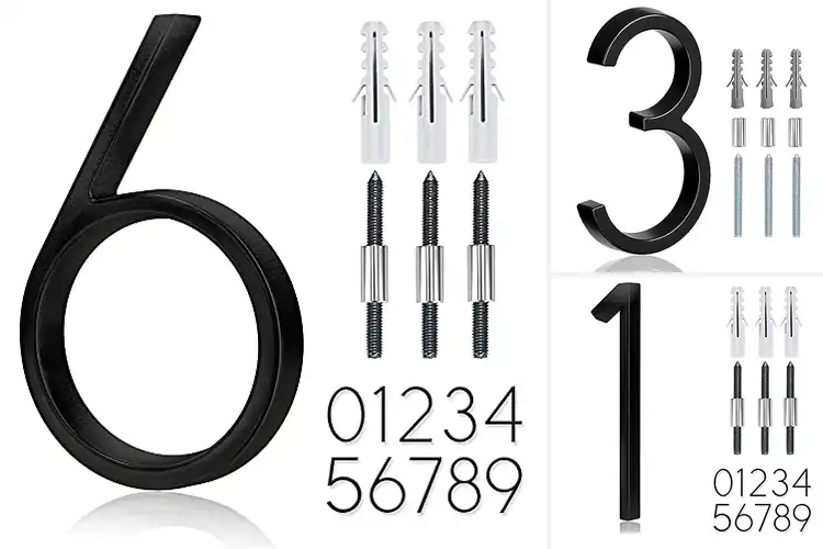 Detailed view of Best Modern House Numbers