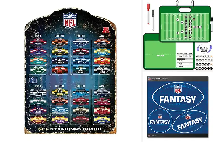 Detailed view of Best NFL Magnetic Boards