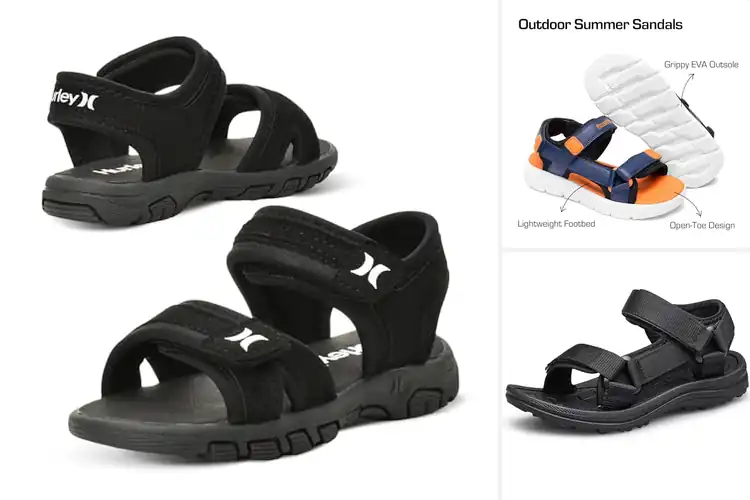 Detailed view of Best Open Toe Sandals For Boys