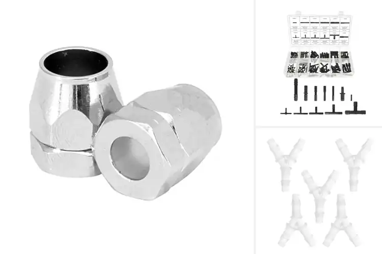 Detailed view of Best Optimum Fit Vacuum Line Fitting