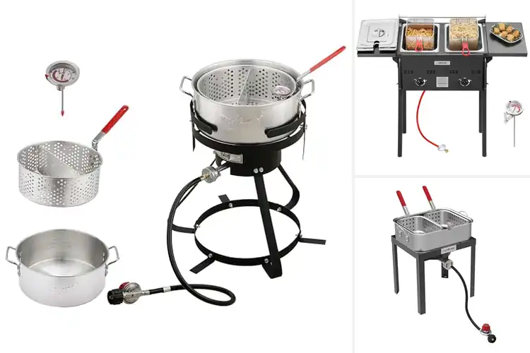 Detailed view of Best Outdoor Cooking Fryers