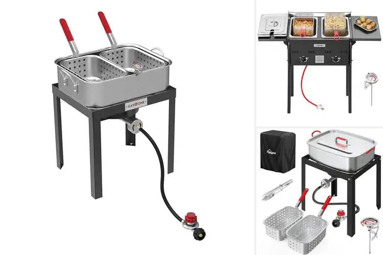 Detailed view of Best Outdoor Fryers For Camping: Cook Faster Anywhere