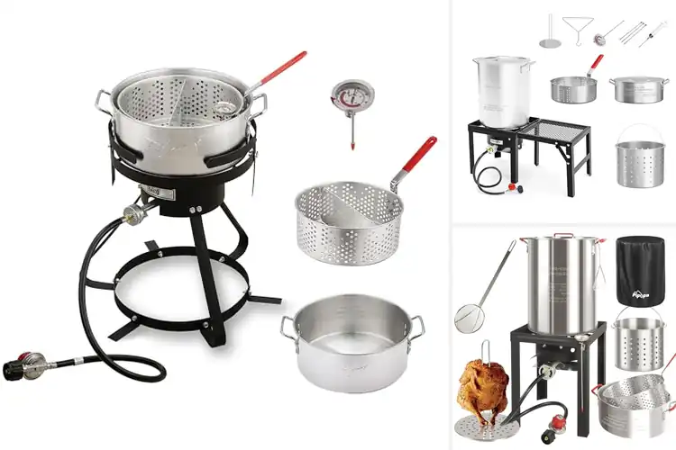 Detailed view of Best Outdoor Fryers