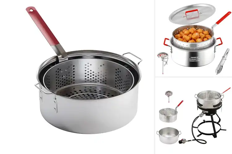 Detailed view of Best Outdoor Frying Pots: Top Picks for Crisp, Easy Cooking