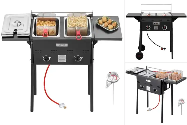 Detailed view of Best Outdoor Propane Deep Fryers