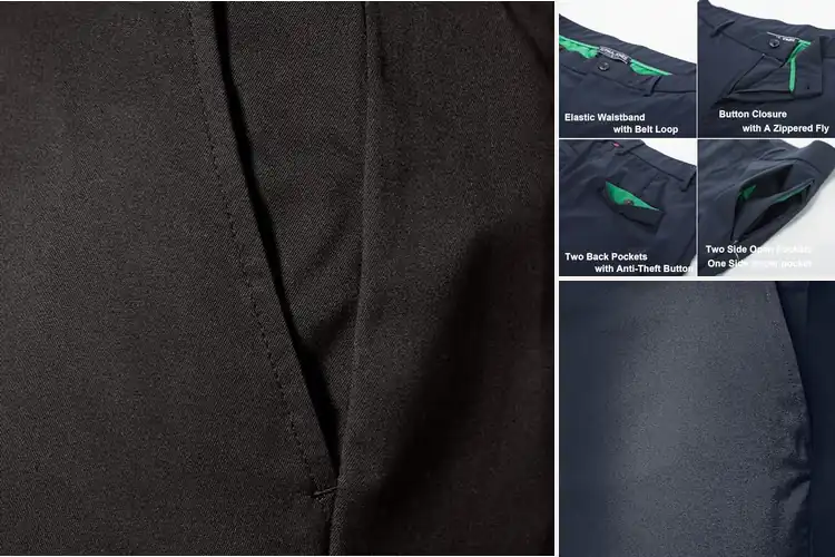 Detailed view of Best Performance Stretch Pants