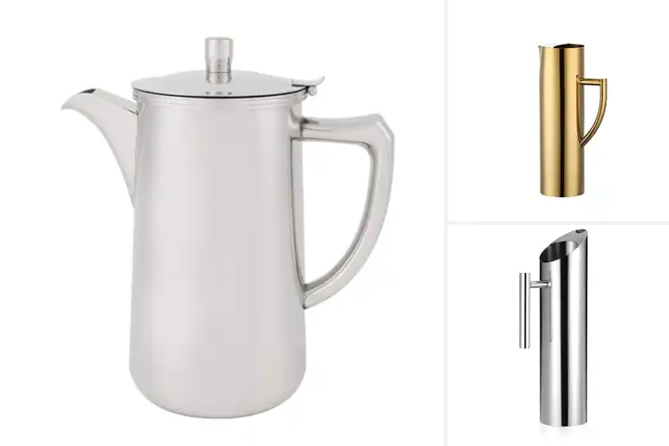 Detailed view of Best Polished Stainless Pitchers