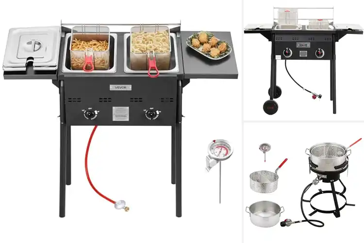 Detailed view of Best Professional Outdoor Fryers