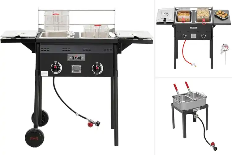 Detailed view of Best Propane Fryers For BBQ