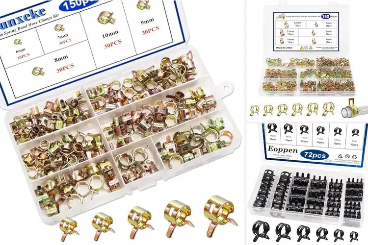 Detailed view of Best Race Vacuum Line Clamps